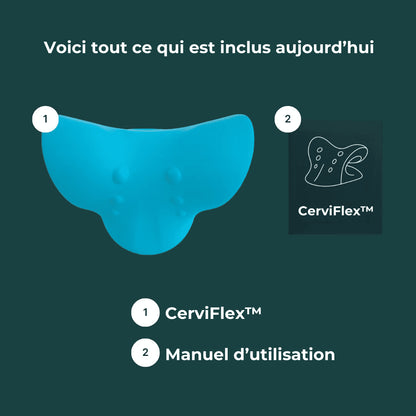 CerviFlex™ – Étireur cervical 2-en-1