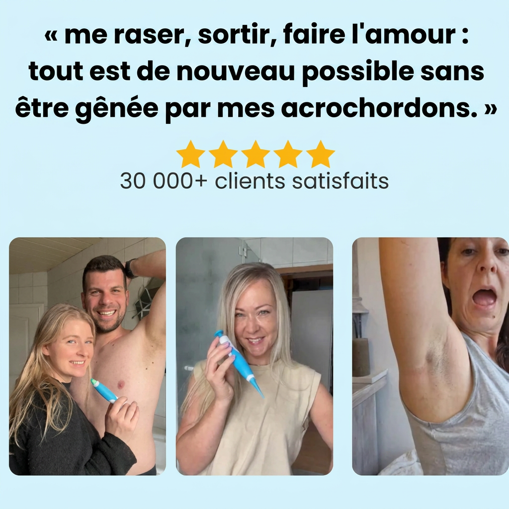 PureSkin Pro™ – Kit Anti-Excroissances | Peau Lisse Garantie en 4 Jours, Chez Vous