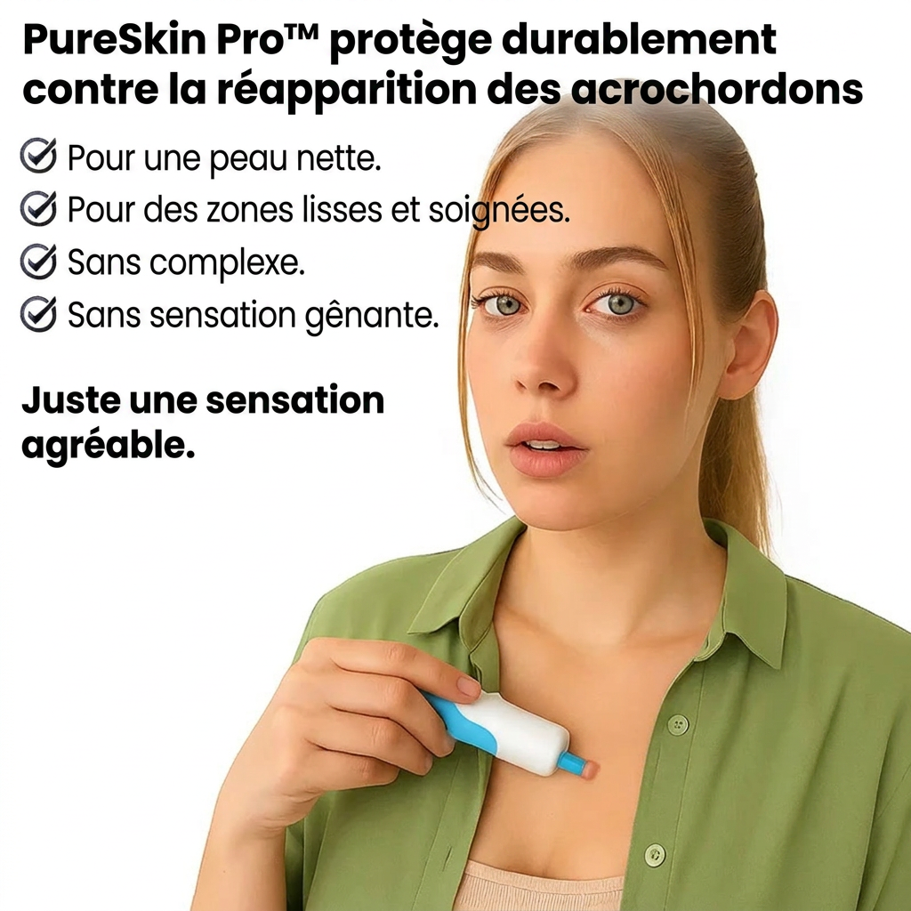 PureSkin Pro™ – Kit Anti-Excroissances | Peau Lisse Garantie en 4 Jours, Chez Vous