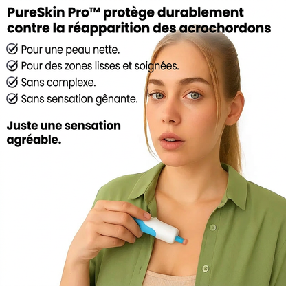 PureSkin Pro™ – Kit Anti-Excroissances | Peau Lisse Garantie en 4 Jours, Chez Vous