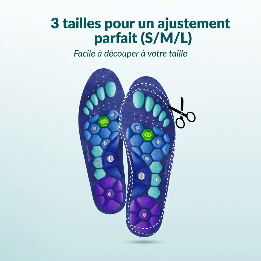 MagnaFit™ Semelles Magnétiques | Perdez du Poids à CHAQUE PAS