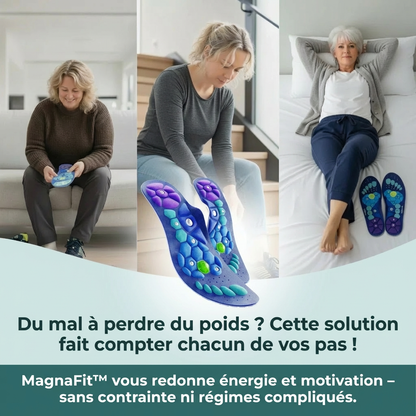 MagnaFit™ Semelles Magnétiques | Perdez du Poids à CHAQUE PAS