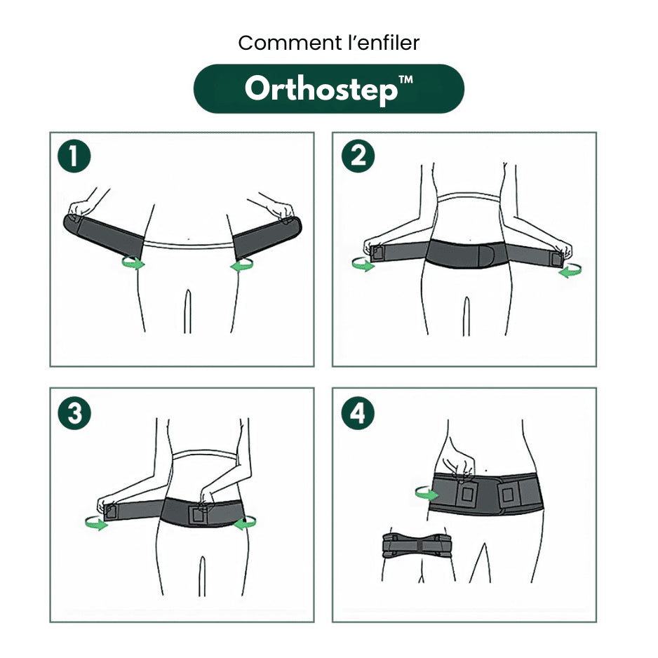 Orthostep™ : Soutien contre la sciatique et les douleurs lombaires