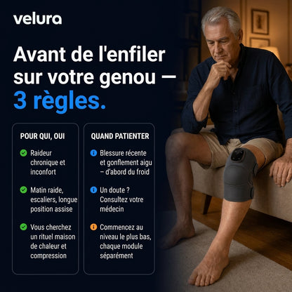 Rotula™ – Masseur de Genou Sans Fil
